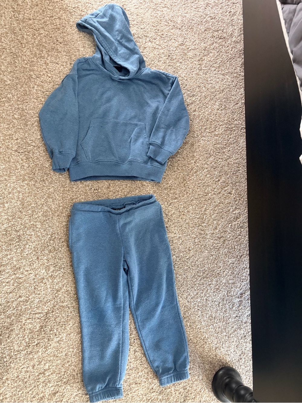 Volcom Kids Blue Hooded Sweatshirt & Joggers Set